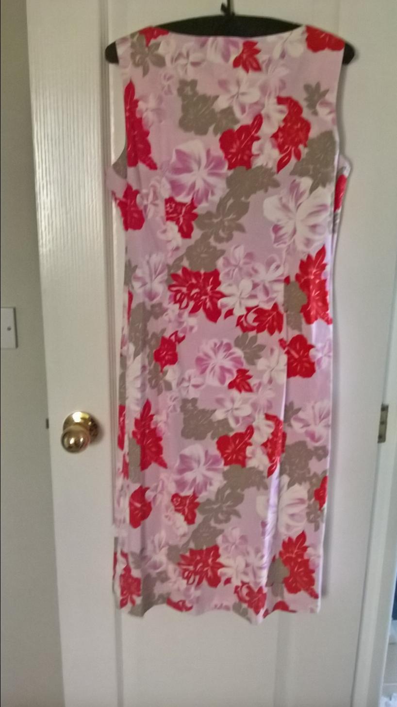 Sportmax floral printed dress Size S Pink cotton