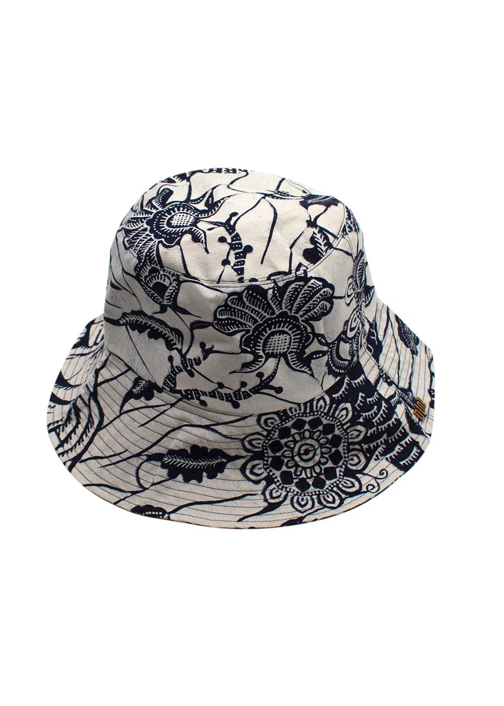 Dior Pattern Bucket hat White/ Blue cotton