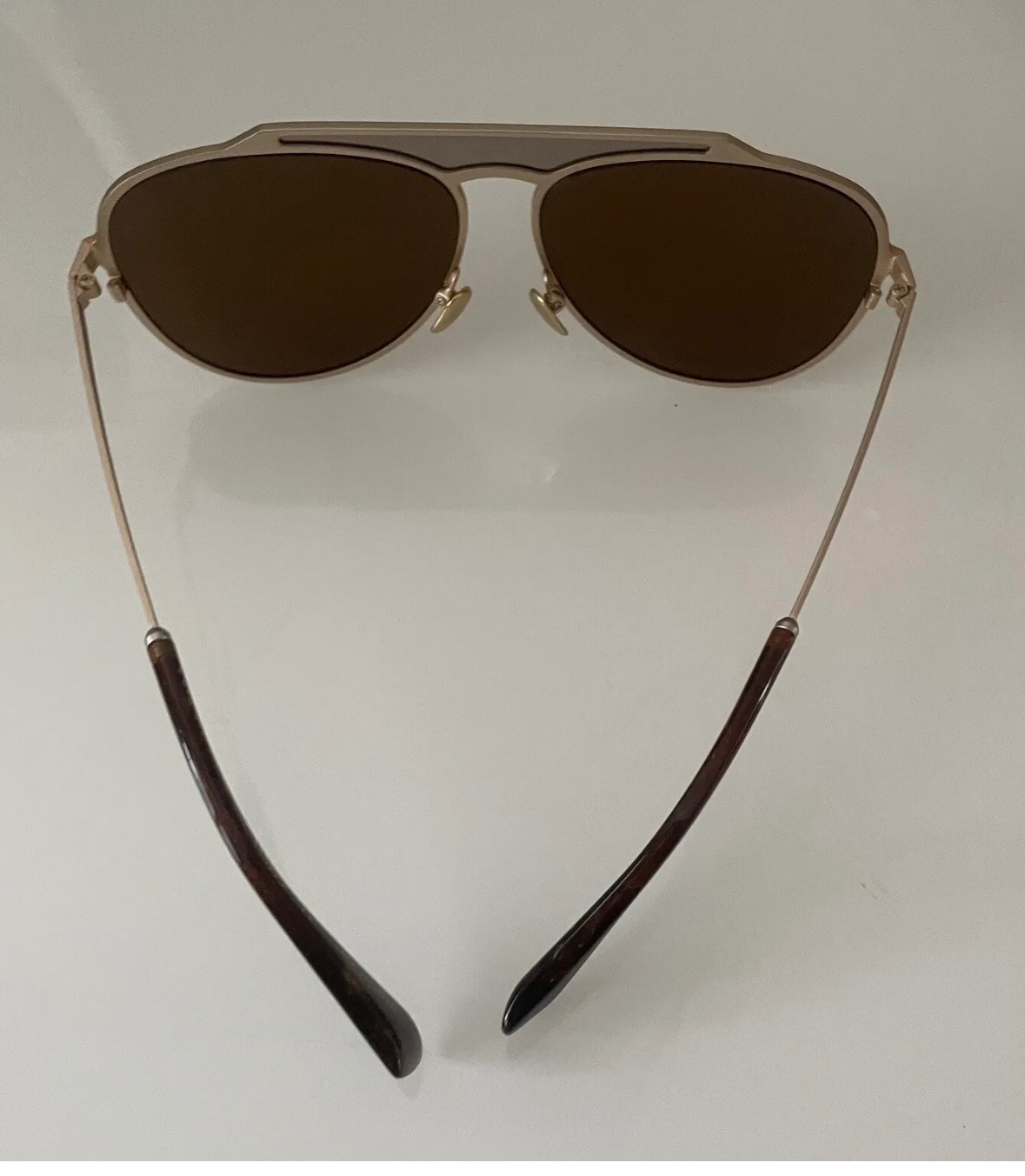 Yohji Yamamoto YY7039 400 Sunglasses Gold mix