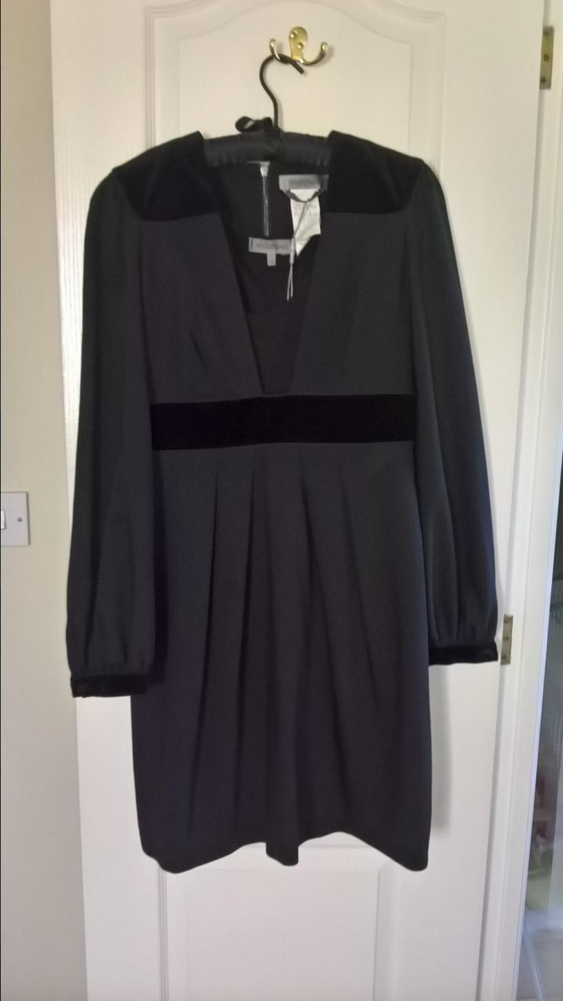 Sportmax wool blend dress Size M Black