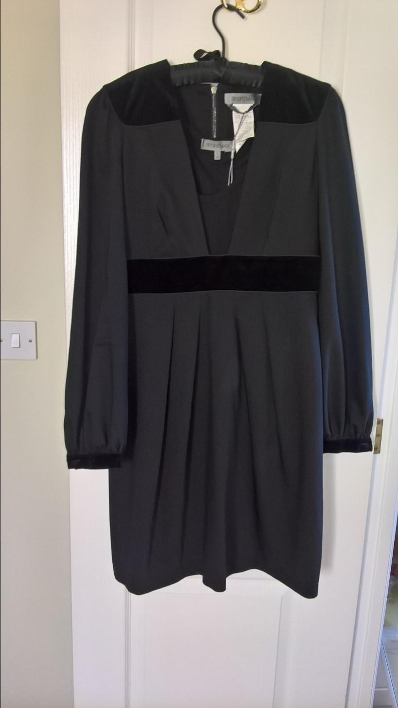 Sportmax wool blend dress Size M Black