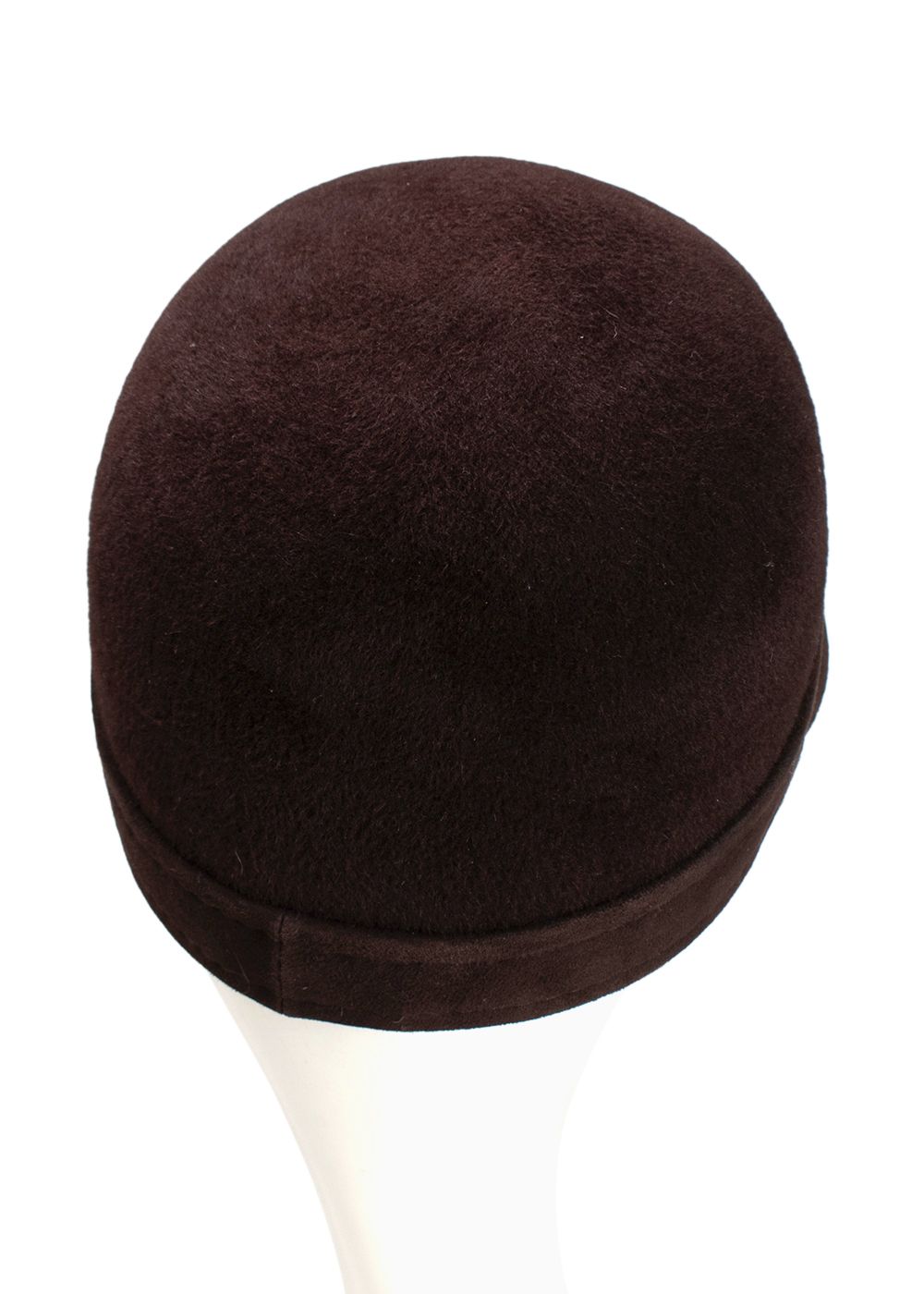 Ruslan Baginskiy Brown Hat felt/trim/suede