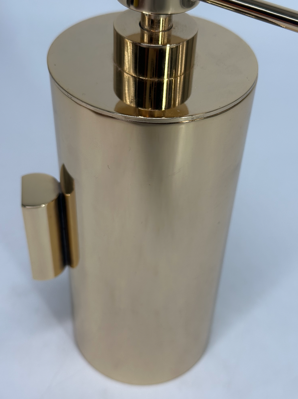 Men's Zodiac Cylinder Gold-Plated Soap Dispenser gold gold plated brass