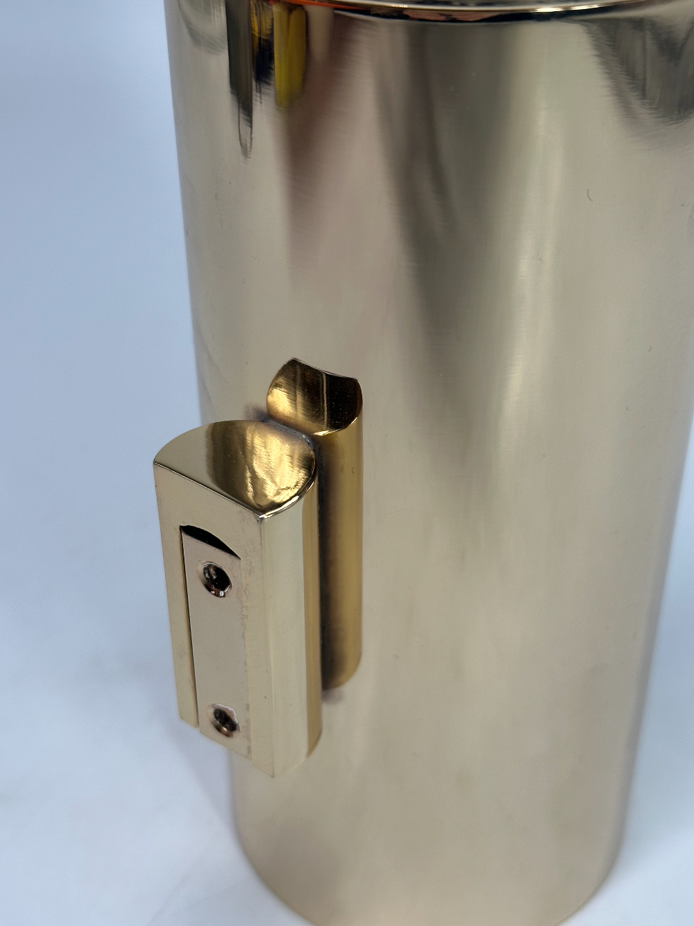 Men's Zodiac Cylinder Gold-Plated Soap Dispenser gold gold plated brass