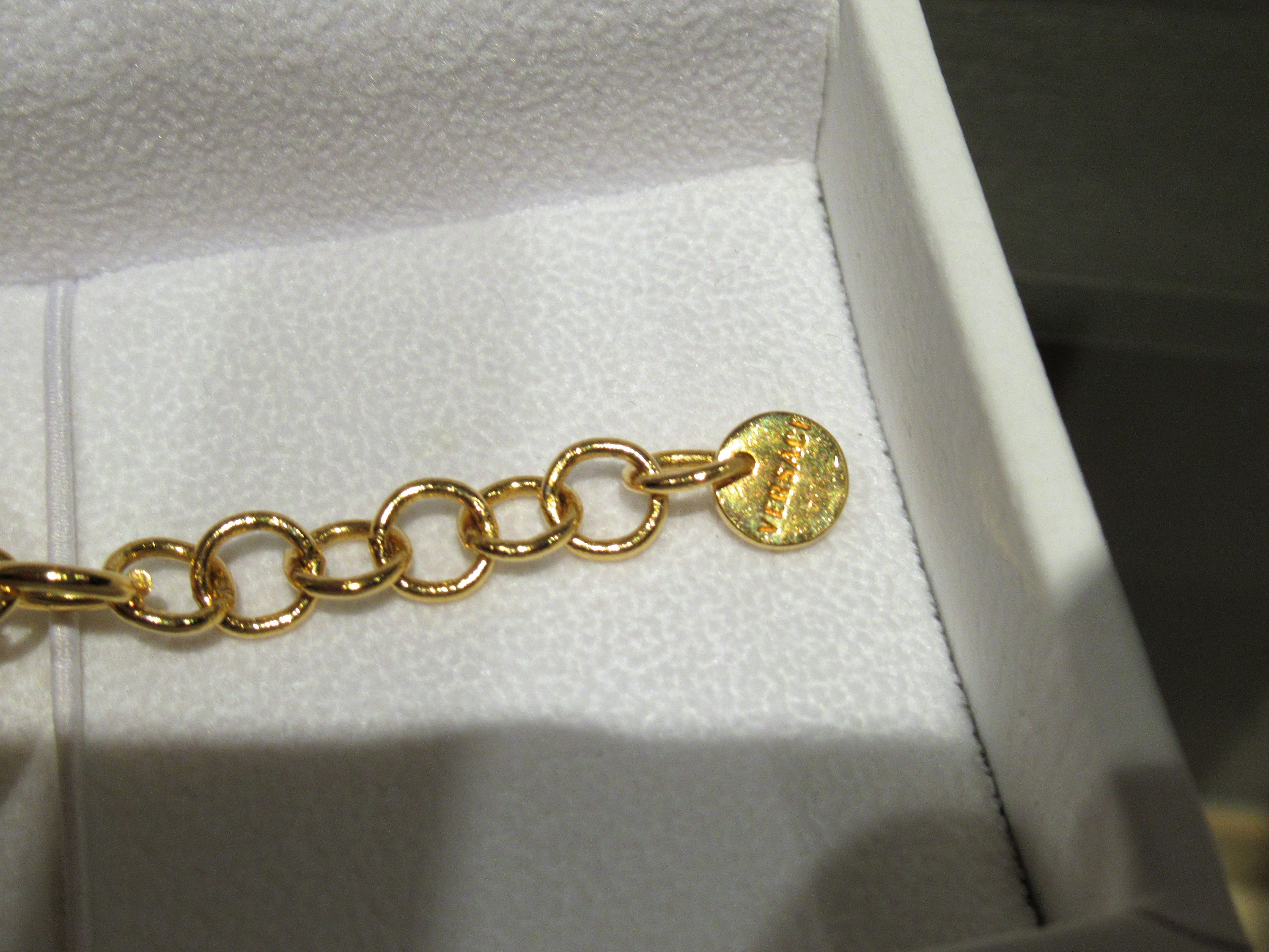 Versace Gold Plated Medusa Chunky Bracelet -karat gold-plated