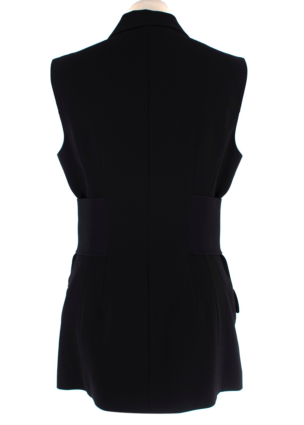 Alexander Wang Black Sleeveless Blazer Dress Size XXS acetate/polyester