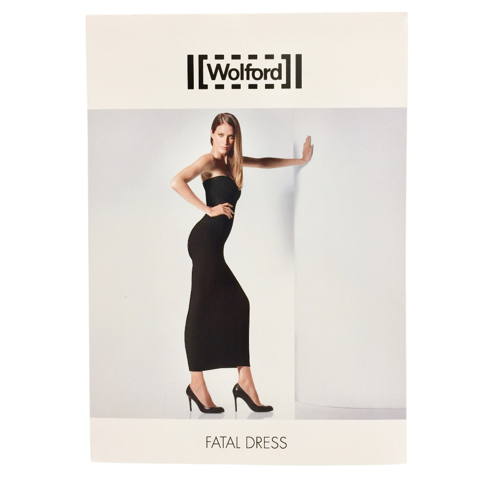 Wolford Fatal Dress Limited Edition Silver Shine Size XS Grey polyamide/elastane