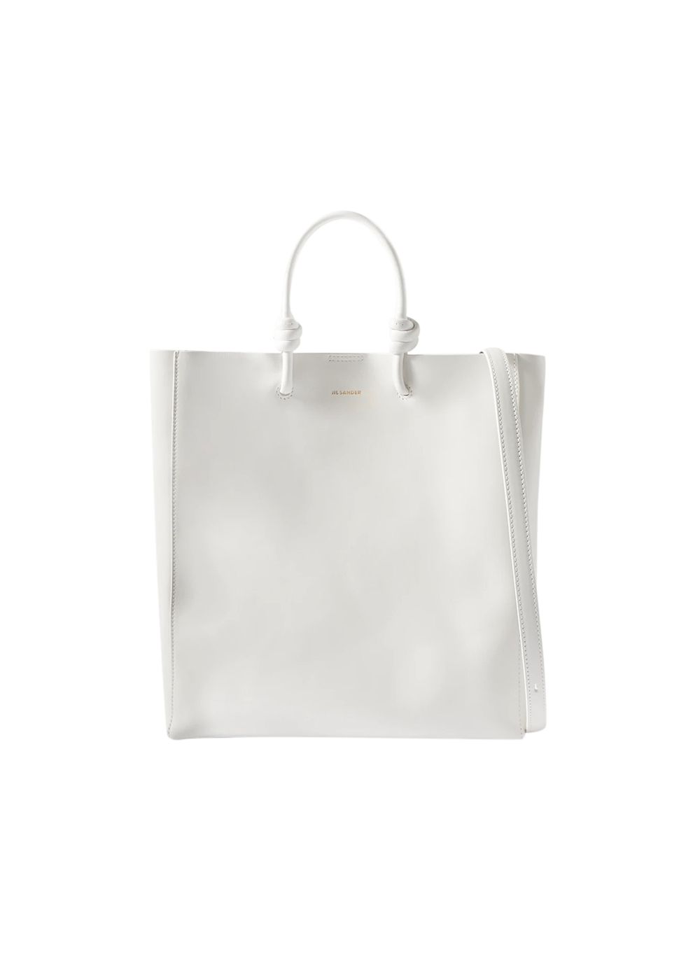 Jil Sander White Leather Tote bag