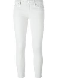 Preowned IRO White Alyson Jeans Size 24/61 cotton