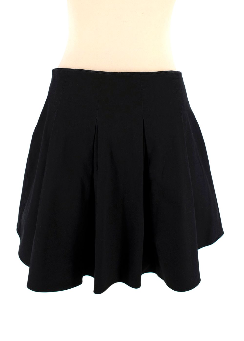 Fiix Black Pleated Mini Skirt Size M