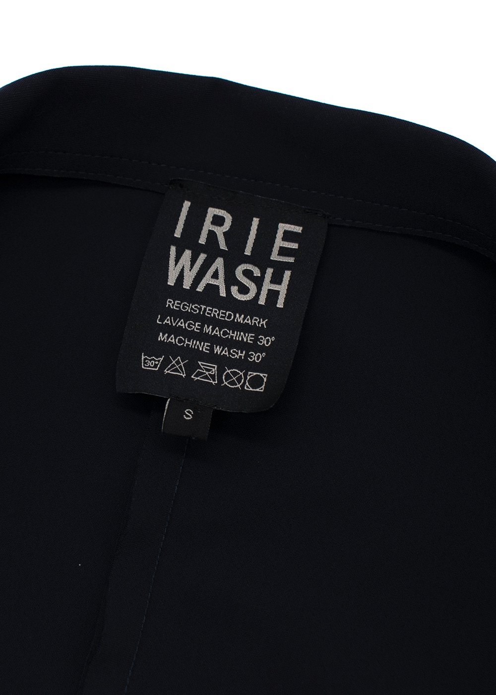 Irie Wash Navy Tailored Skirt Suit Size S Navy Blue synthetic