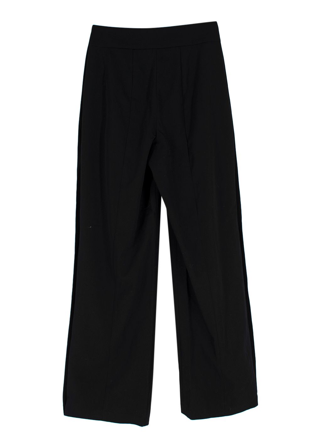 FFORME Black Faye High Waisted Wool Trousers Size S