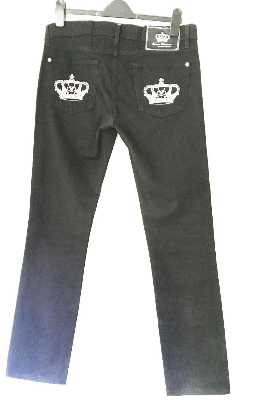 Preowned Rock and Republic by Victoria Beckham black jeans Size 30/76 denim