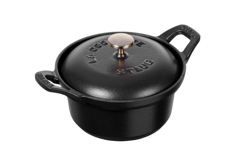 Staub Black Round Coquette Dish