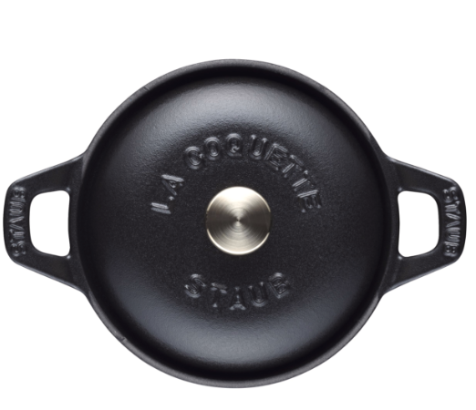 Staub Black Round Coquette Dish