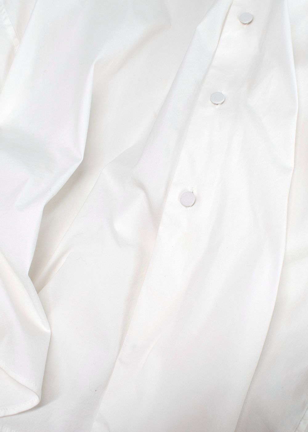 Men's Prada White Classic Dress Shirt Size 175 cotton