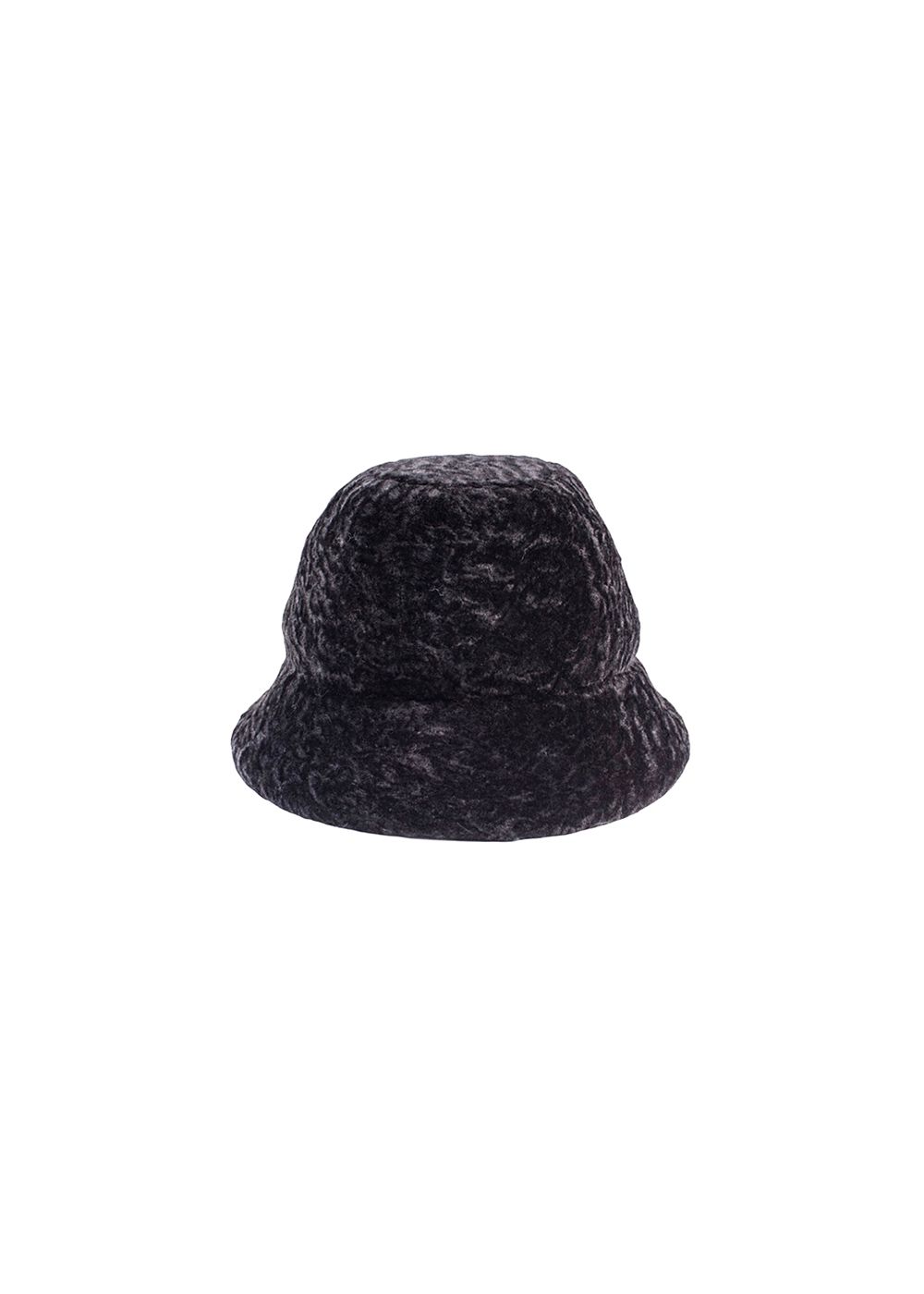 FurbySD Black astrakhan cloche hat fur