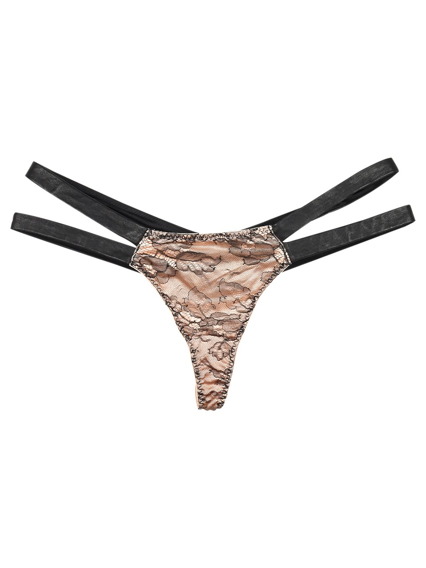 Agent Provocateur Milanna Lace Thong Size XS Multi-Coloured / Stripes