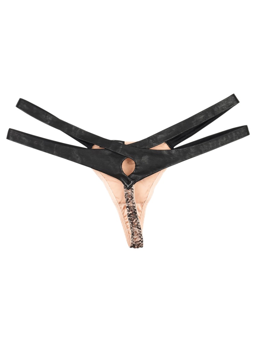 Agent Provocateur Milanna Lace Thong Size XS Multi-Coloured / Stripes