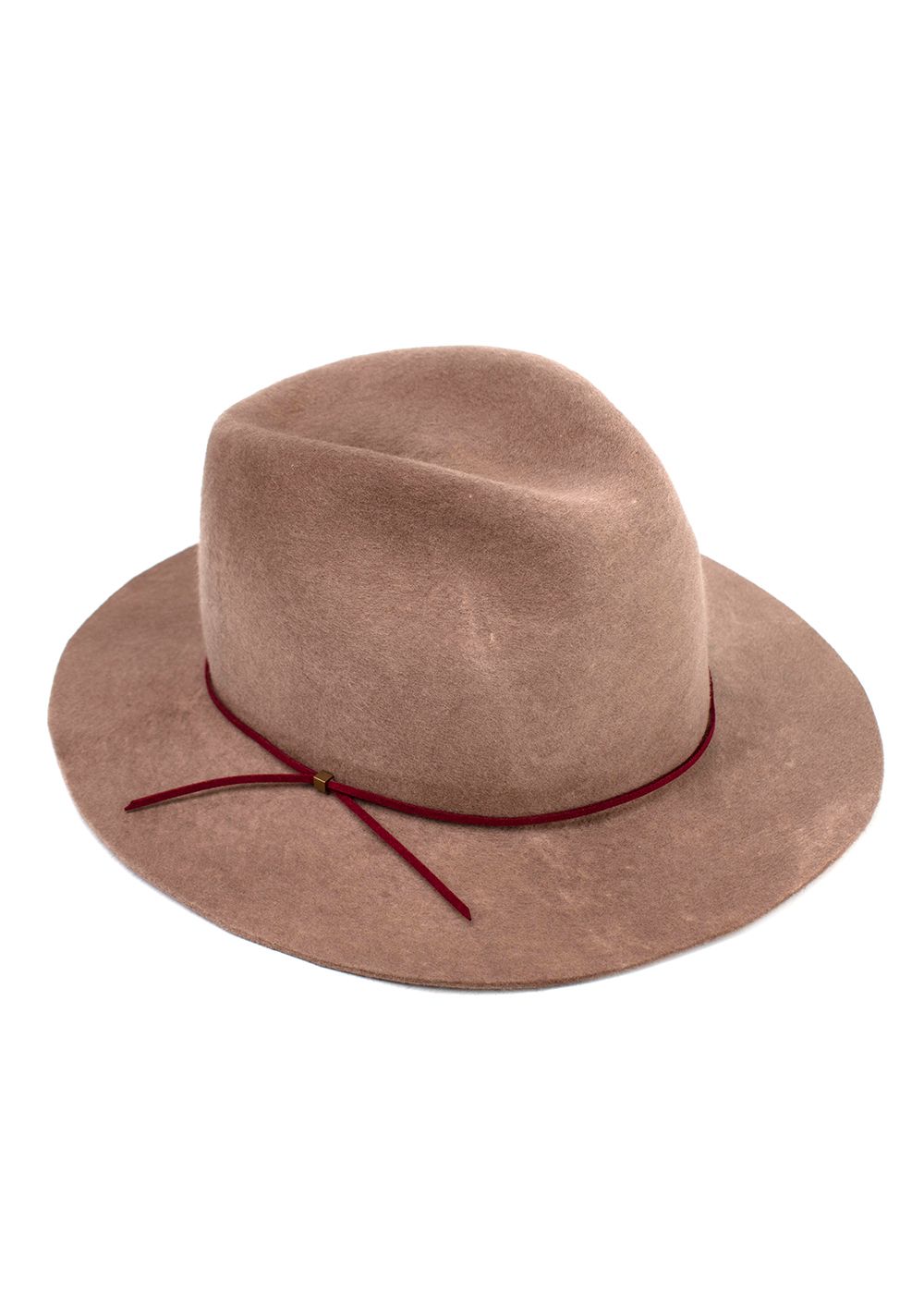 Eugenia Kim Taupe Wool Felt Fedora brown