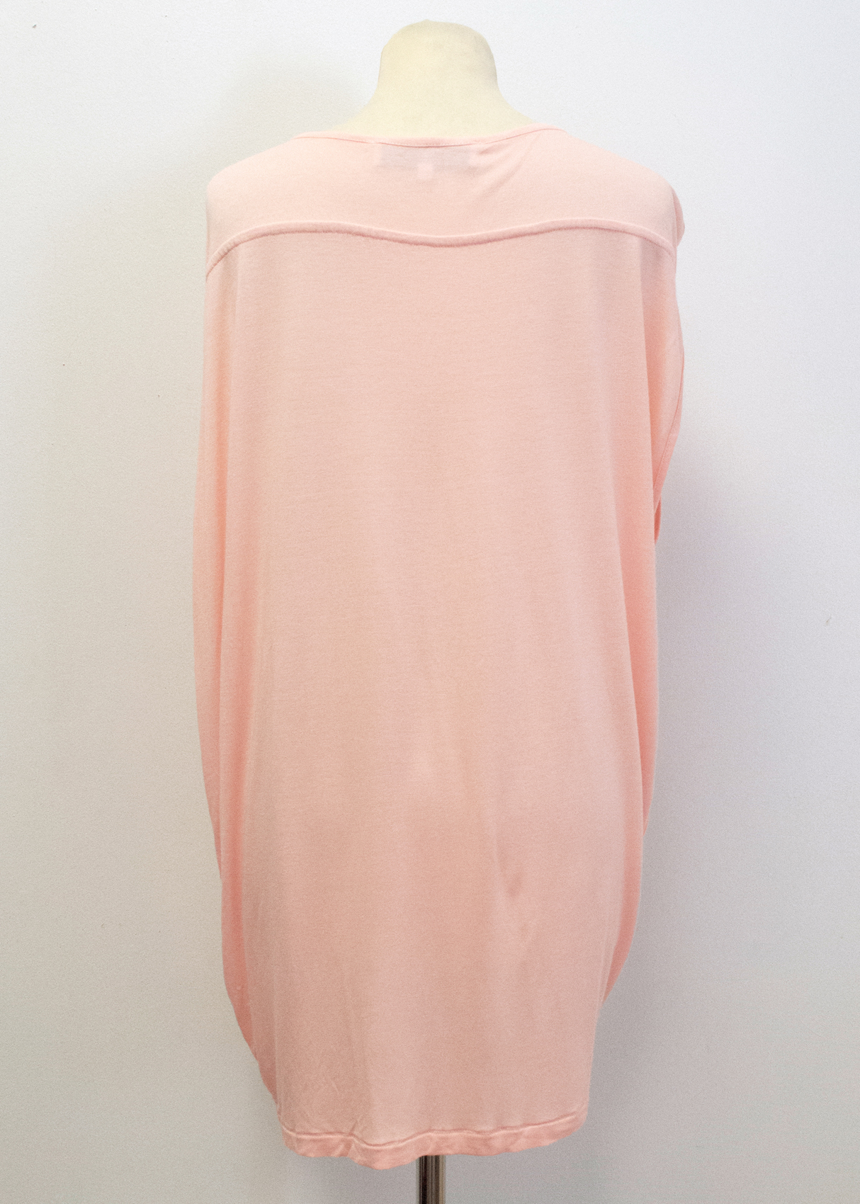 Preowned Designers Remix collection pale coral top Size S Pink viscose