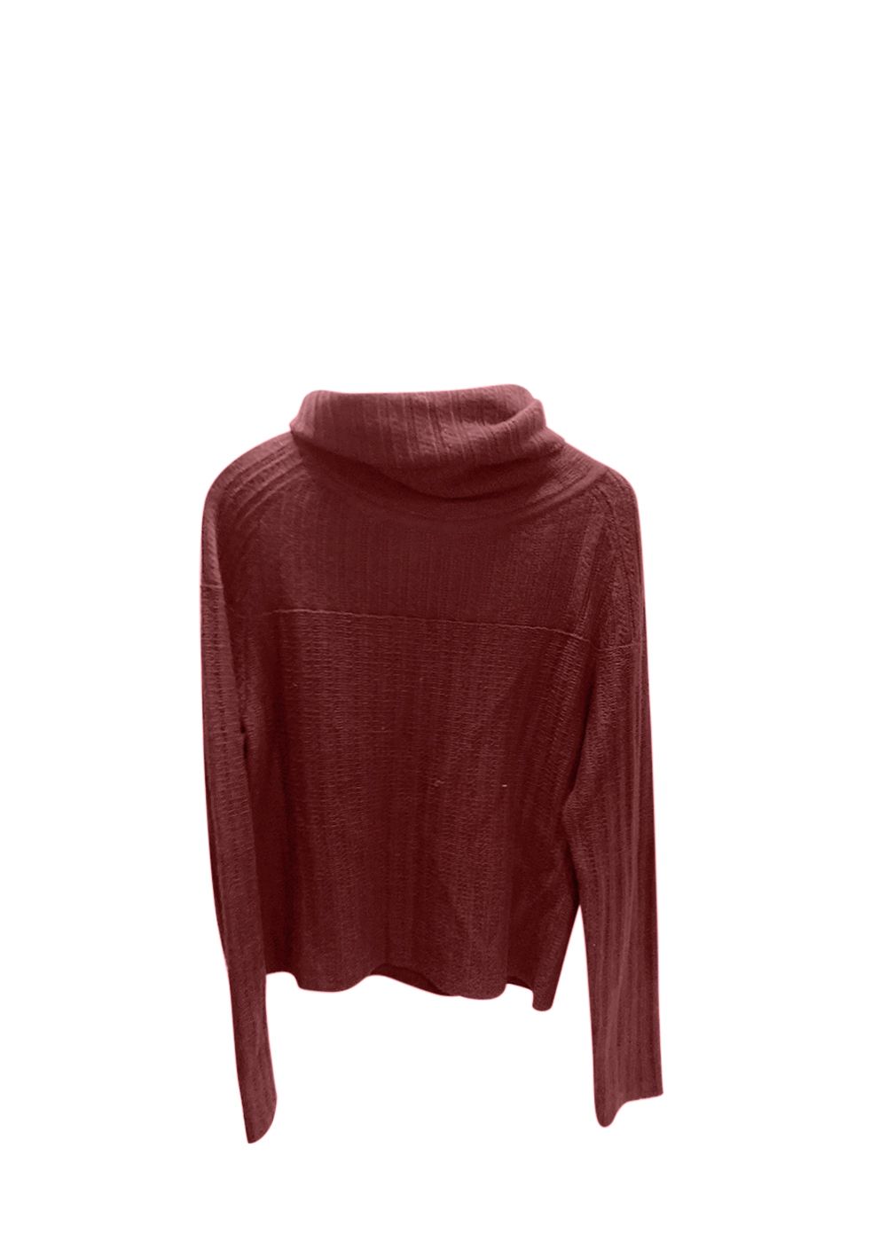 Preowned Bamford Burgundy Wool Knit Jumper Size XS