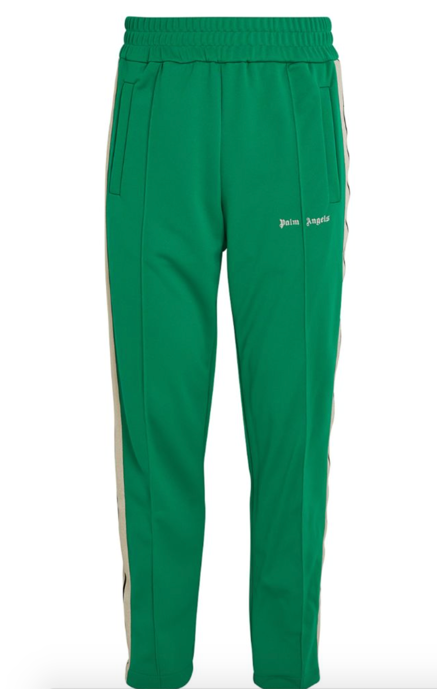 Palm Angels Classic Green Track Pants Size M