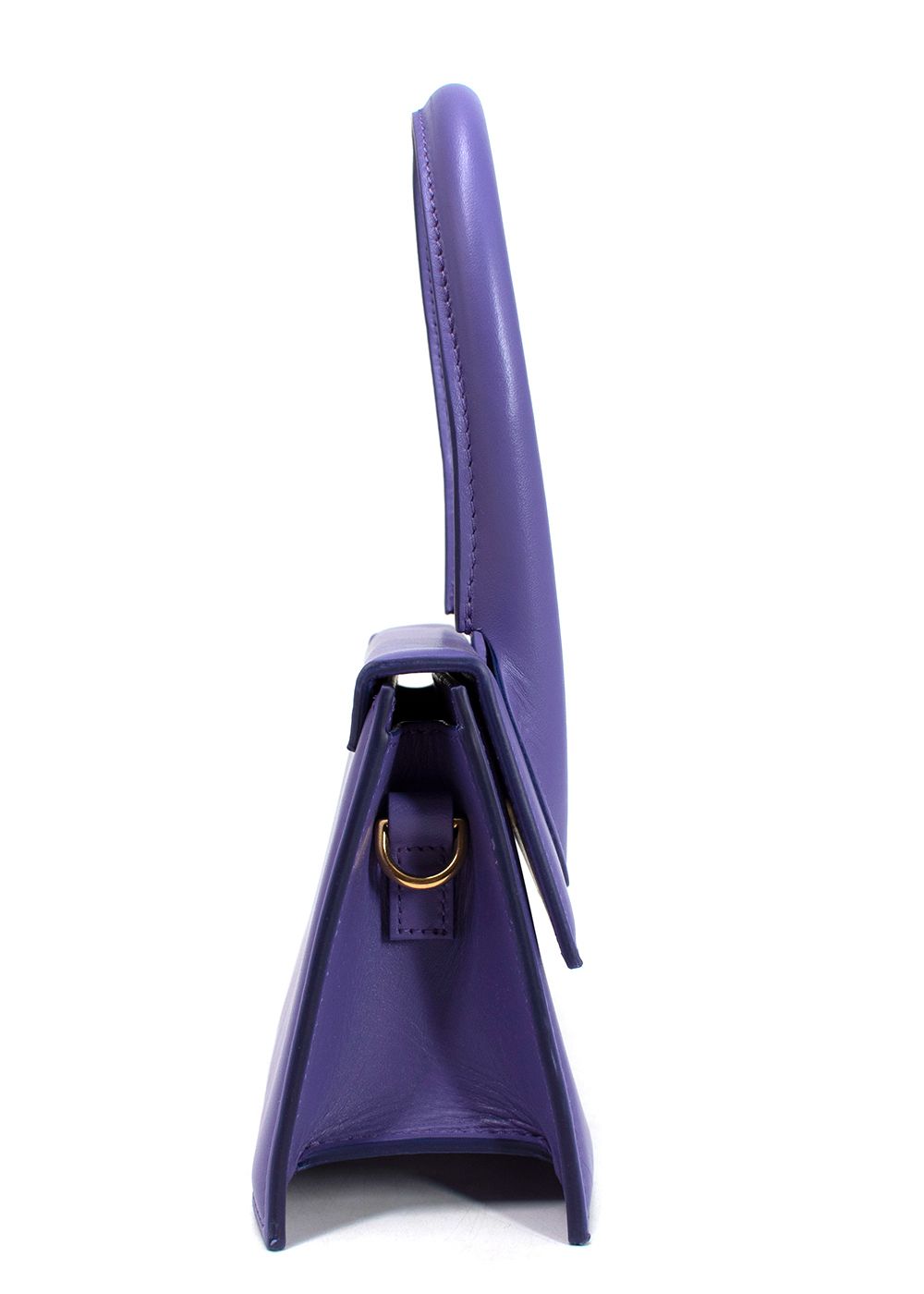 Jacquemus Purple Le Chiquito Moyen Top Handle Bag