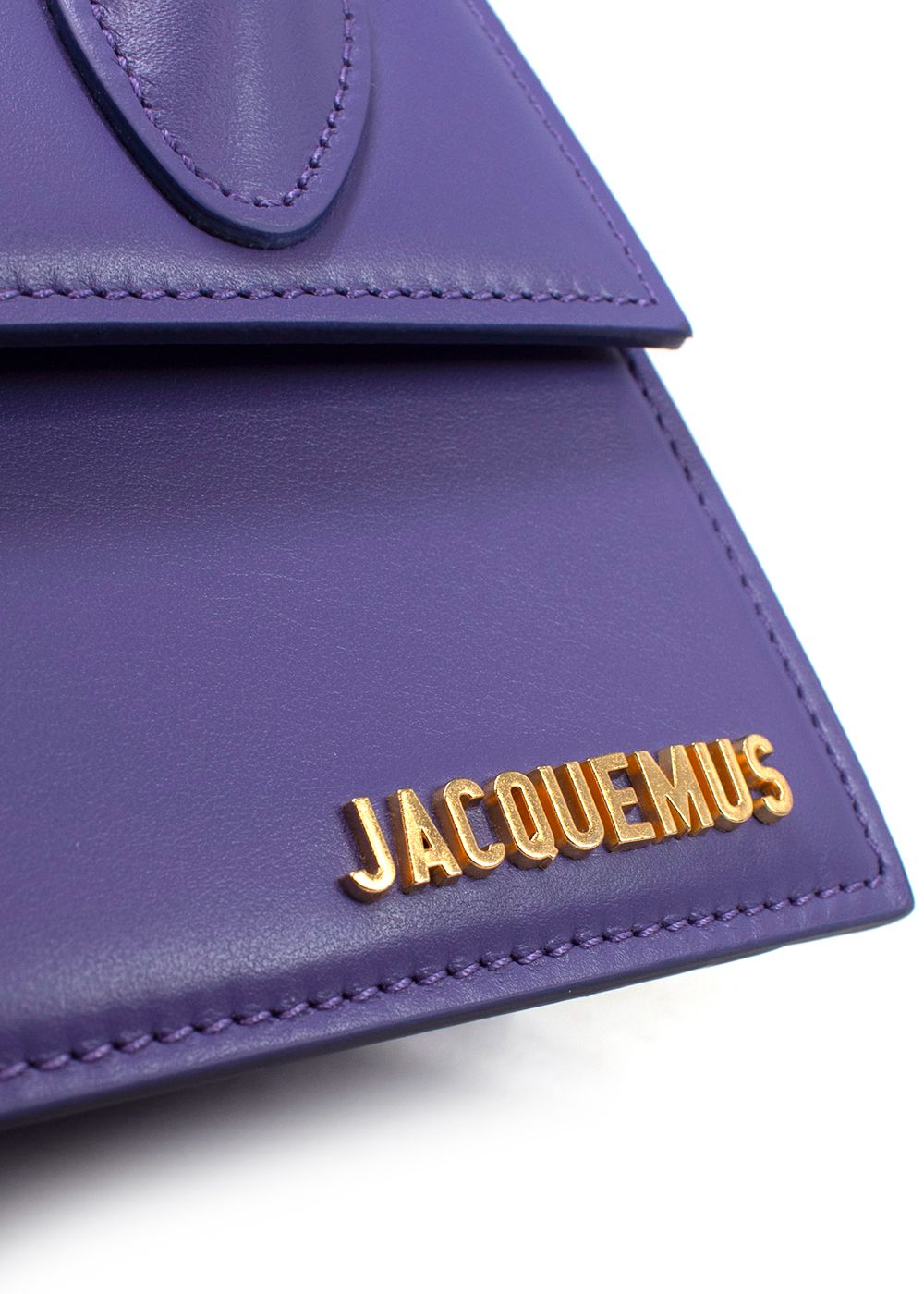 Jacquemus Purple Le Chiquito Moyen Top Handle Bag