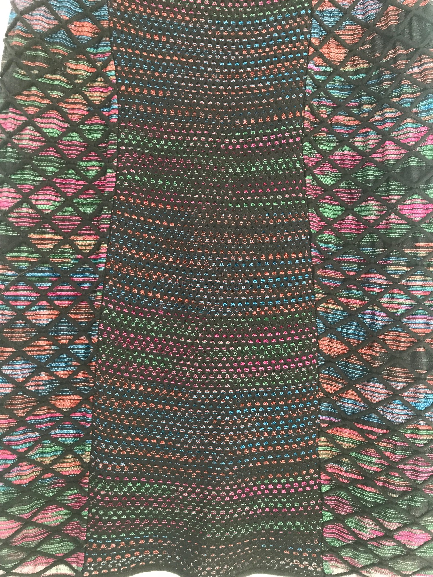 Missoni Stretch-knit pencil skirt Size S Pink cotton