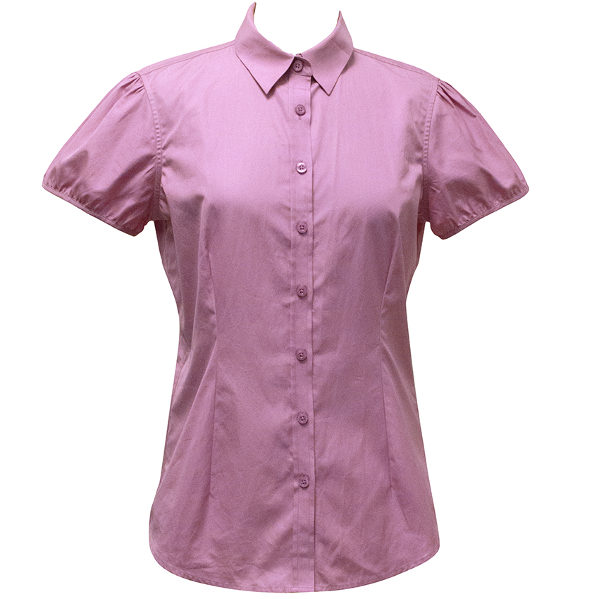 Preowned Pink by Thomas Pink Pink Short Sleeve Shirt Size S cotton