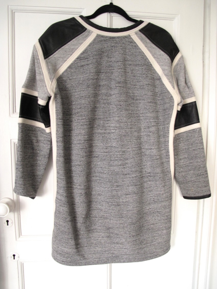 Preowned Iro Grey Cotton Jersey Marl Jumper Dress Size S