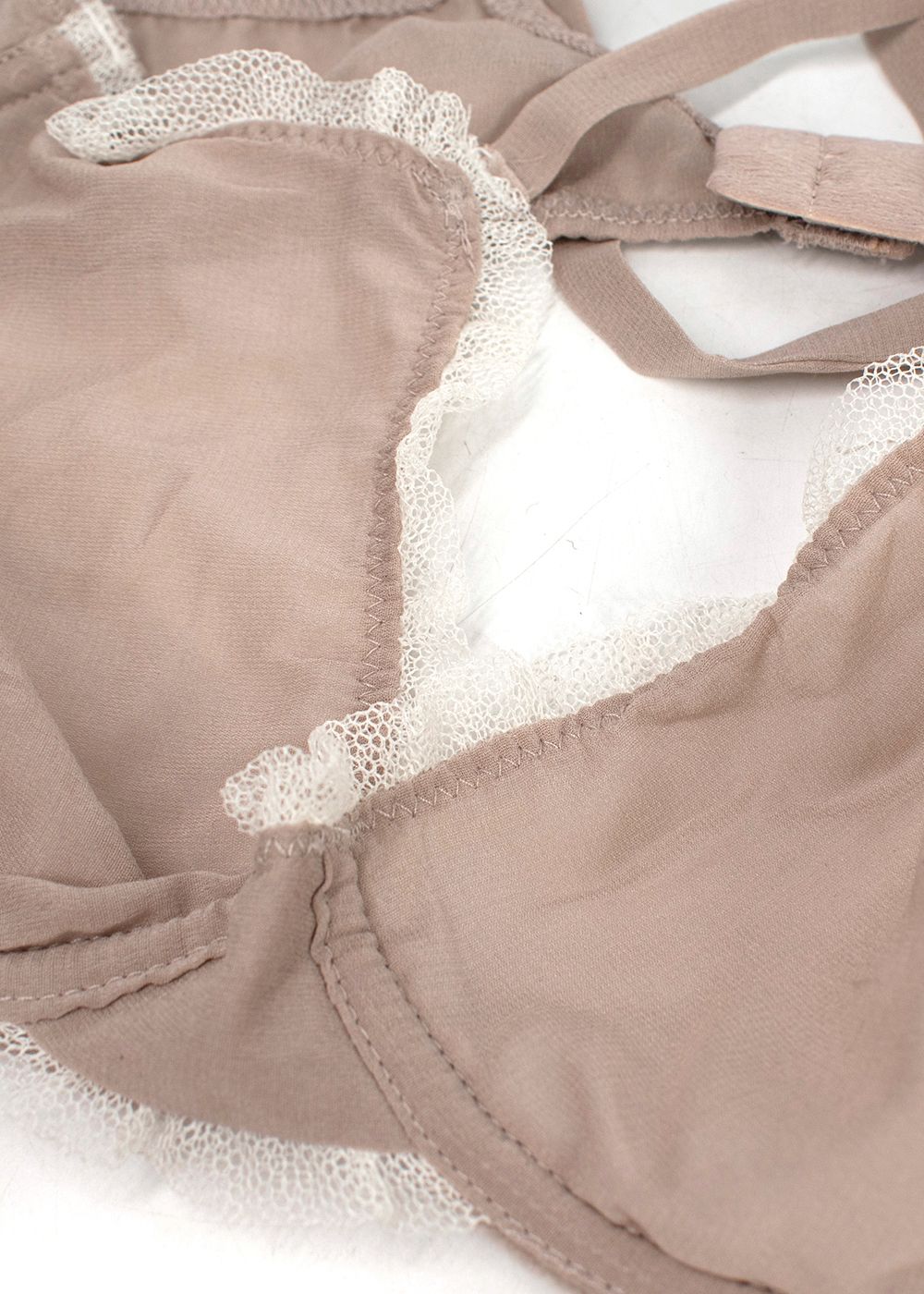 Bodas Nude Lingerie Set Size S silk