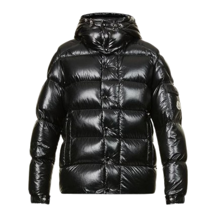 Moncler Black Maya Puffer Jacket Size M down