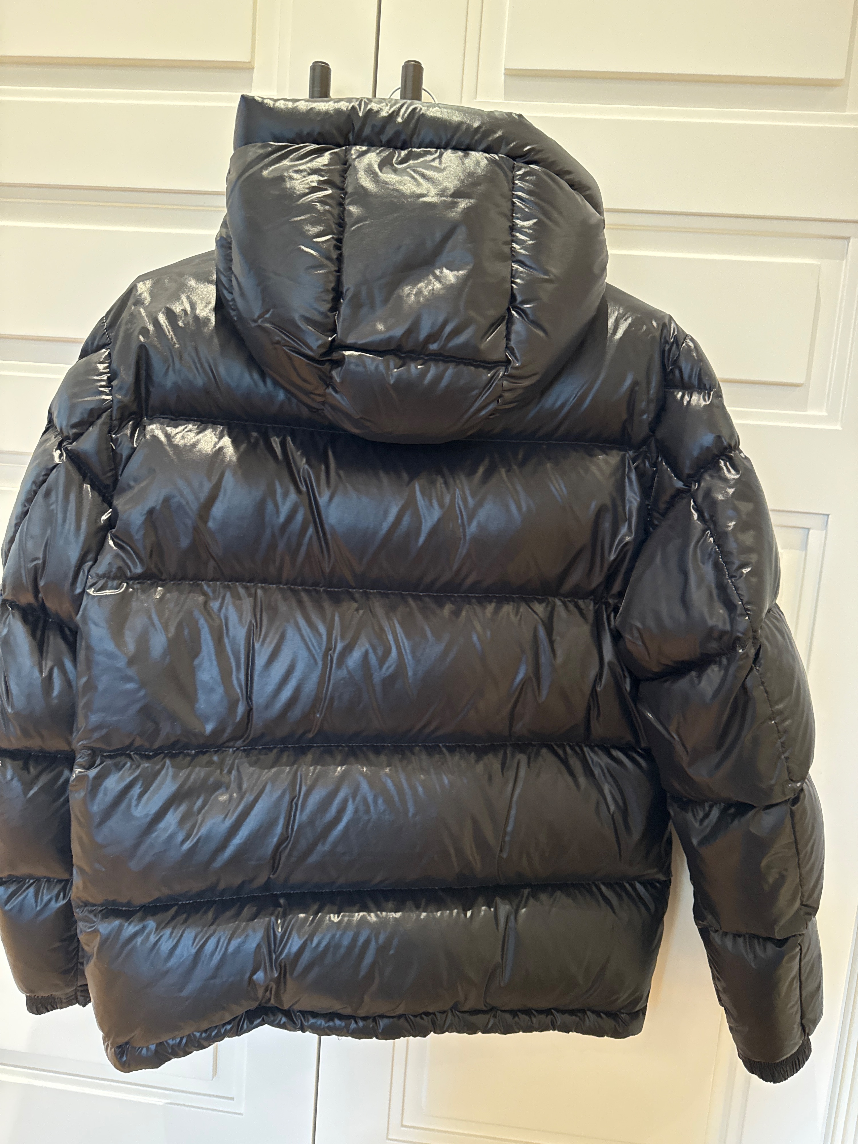 Moncler Black Maya Puffer Jacket Size M down