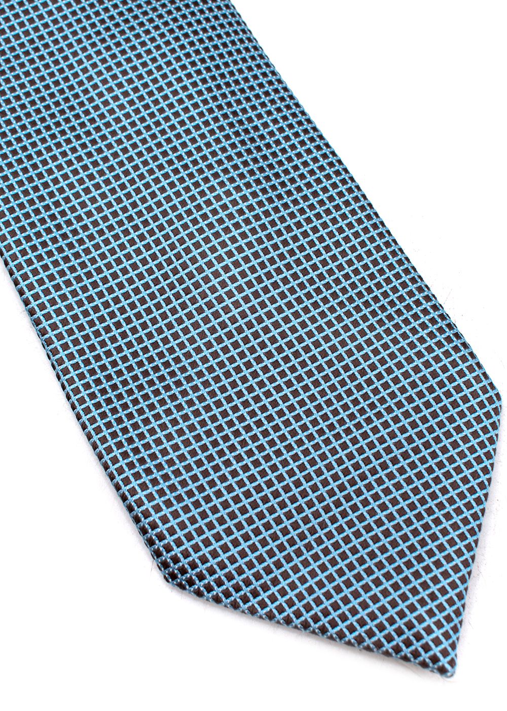 Men's Stefano Ricci Woven Silk Blue Tie