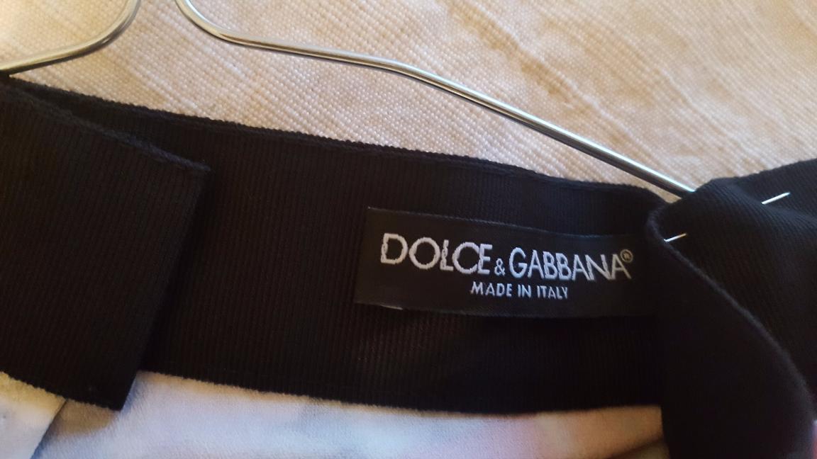 Preowned Dolce  Gabbana silk skirt Size S Red