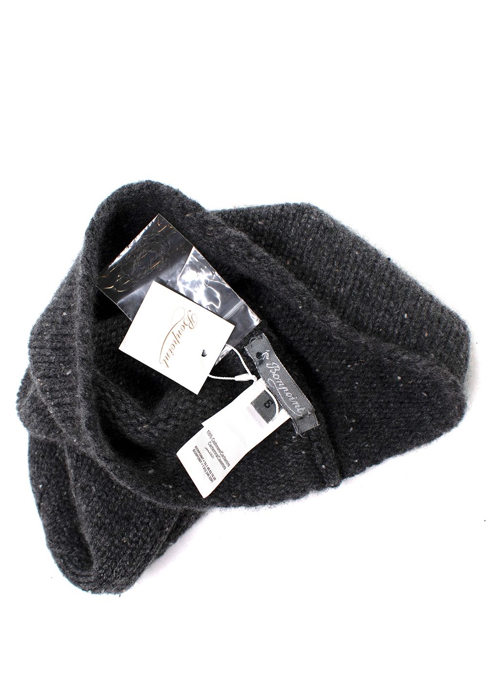 Men's Bonpoint Charcoal Grey Cashmere Beanie