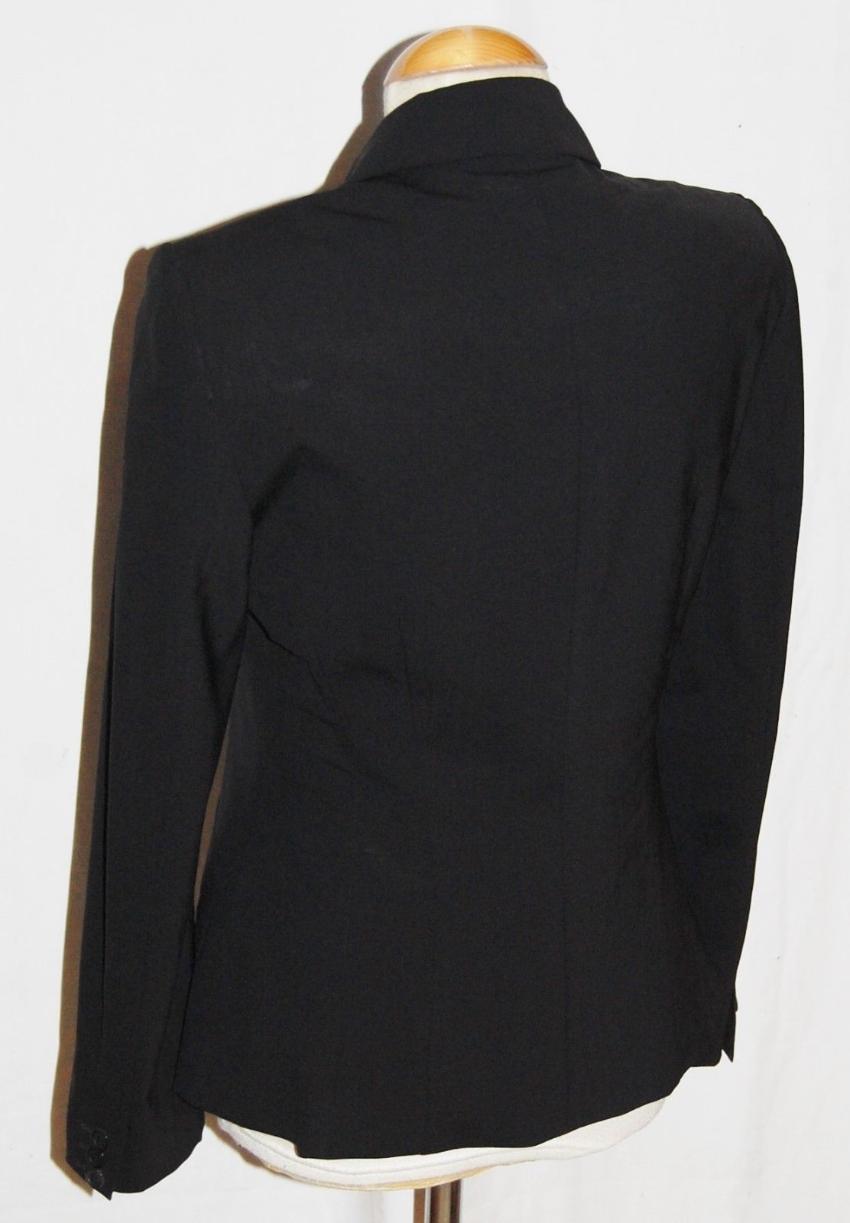 Preowned Hugo Boss black wool blend blazer Size S