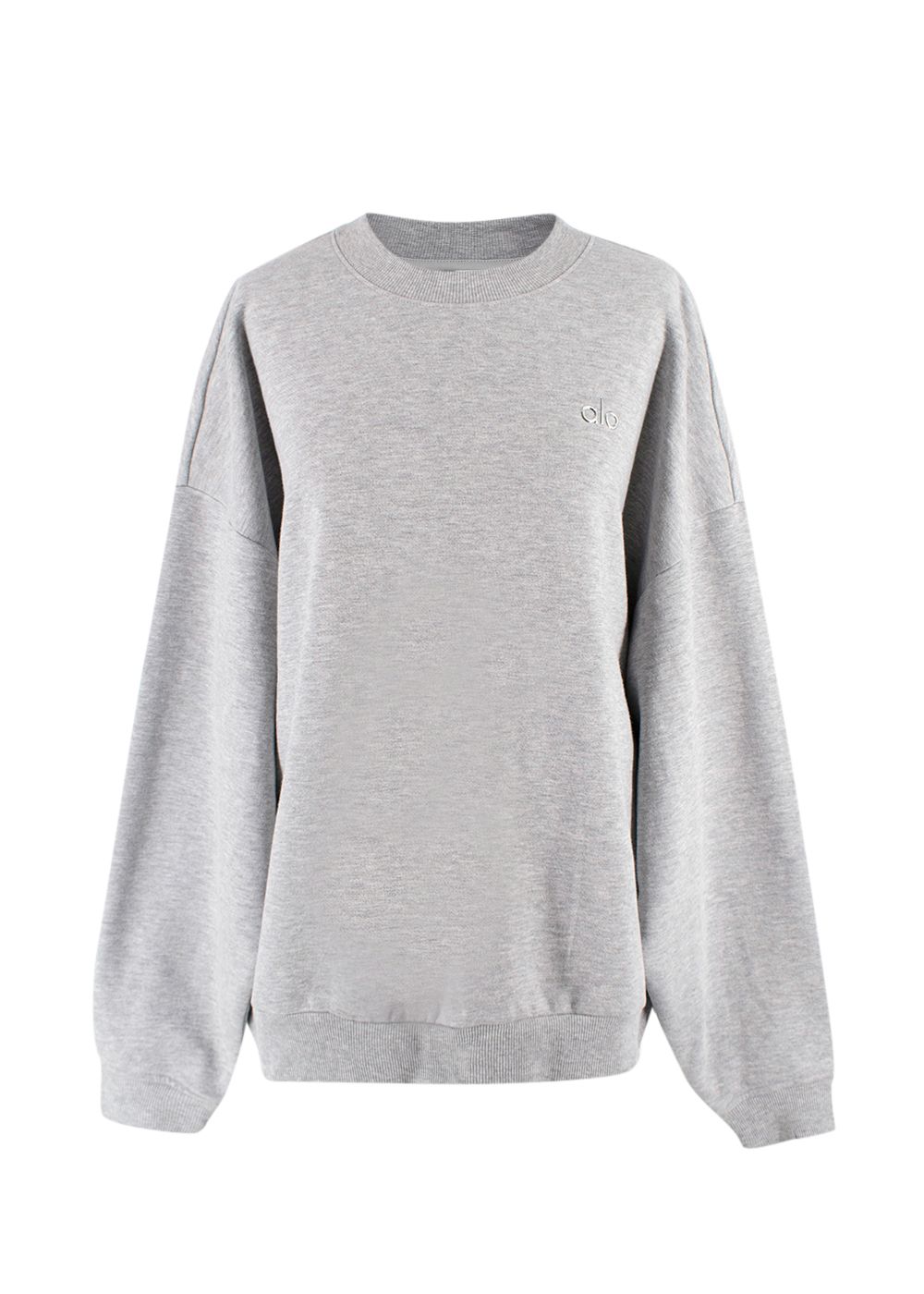 Alo Yoga Grey Accolade Crewneck Sweatshirt Size L