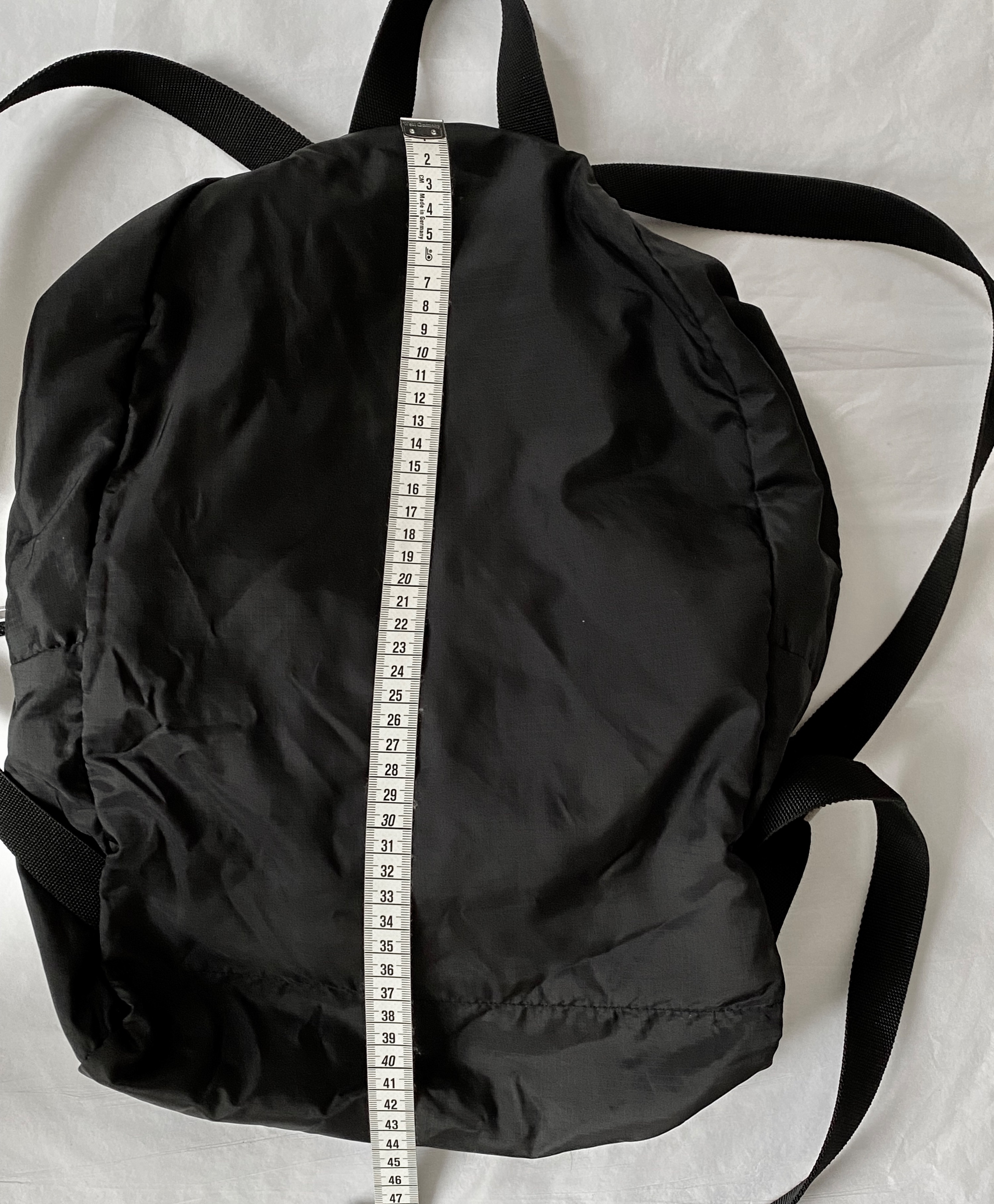 Saint Laurent Black City Backpack nylon/leather