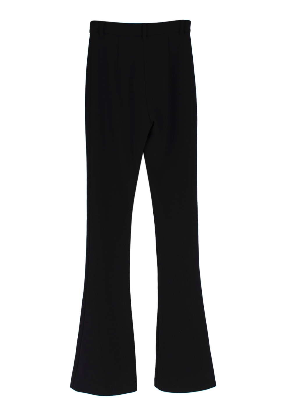 Magda Butrym Black Flared Tailored Trousers Size XS wool/elastane