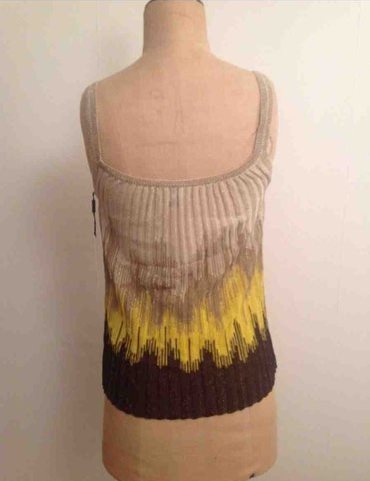 Missoni Camisole Top Size L Beige/Nude silk