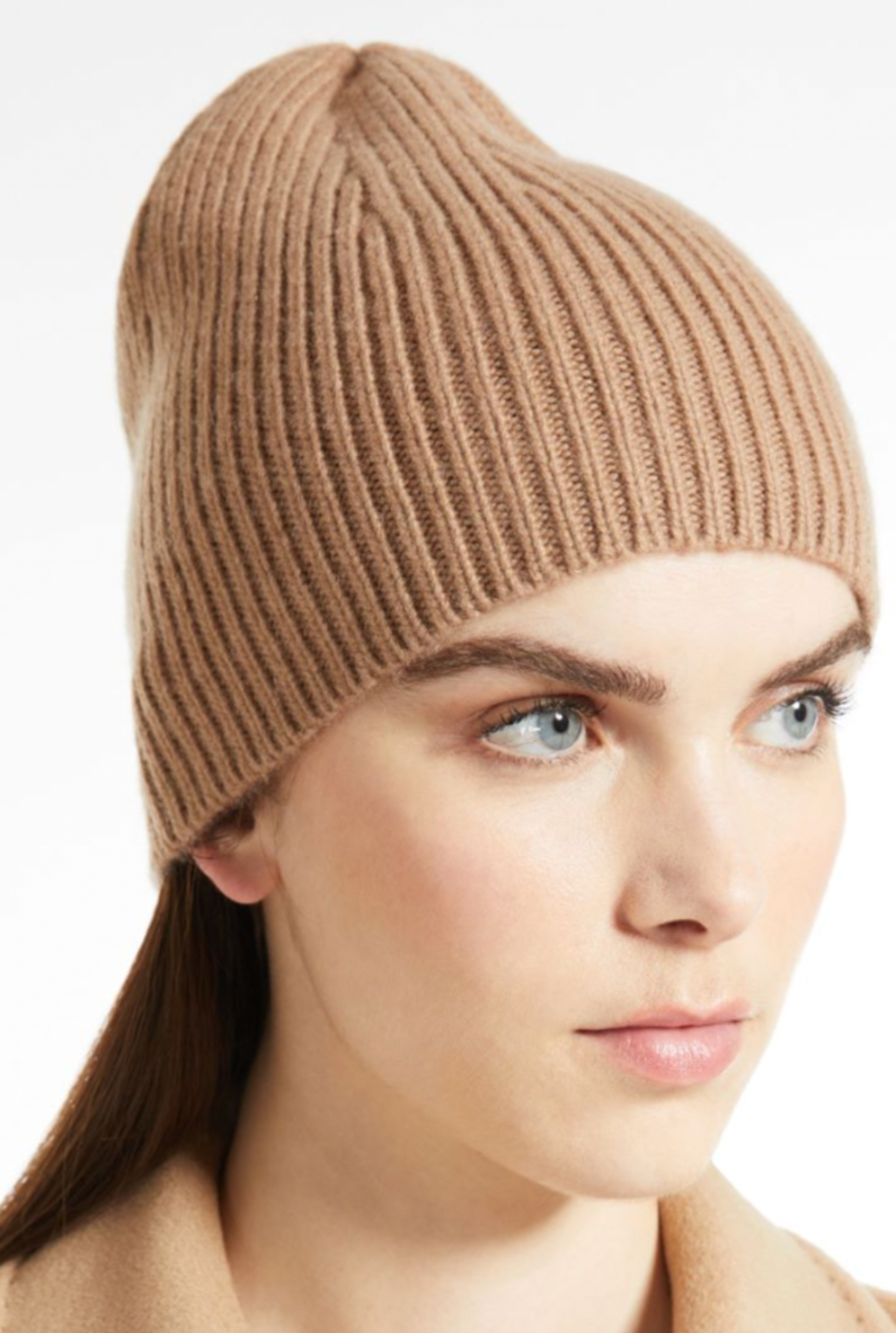 MaxMara Camel Cashmere Beanie