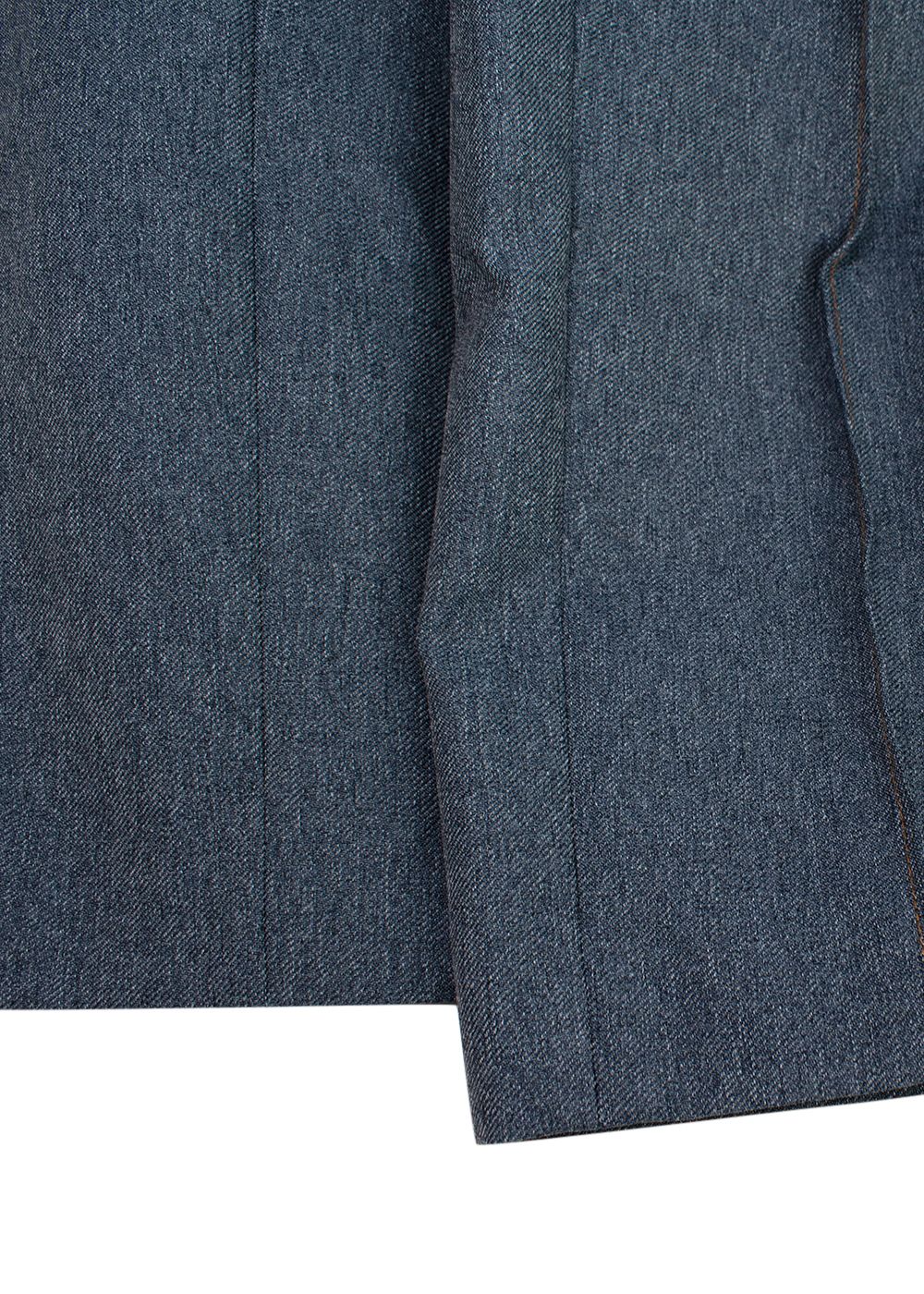 Y/Project Blue Denim Effect Unisex Tailored Trousers Size S polyester