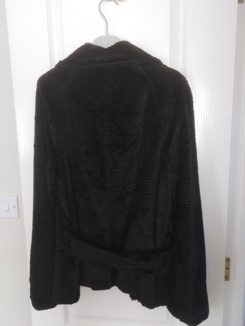 See By Chloe Black Velvet Jacket Size M cotton