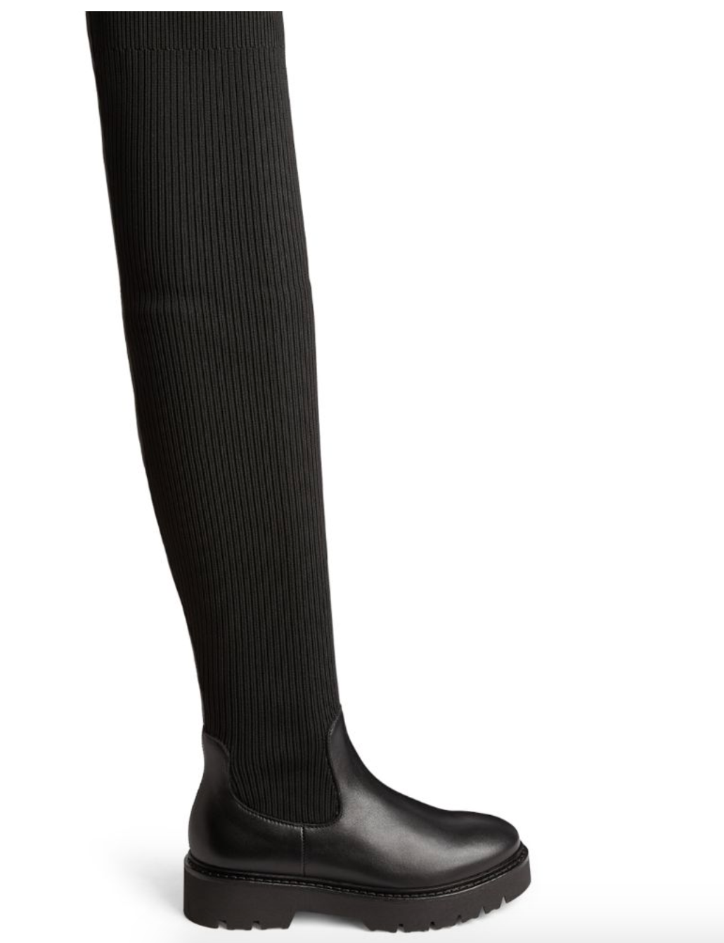 Claudie Pierlot Leather Over-The-Knee Boots Size 39