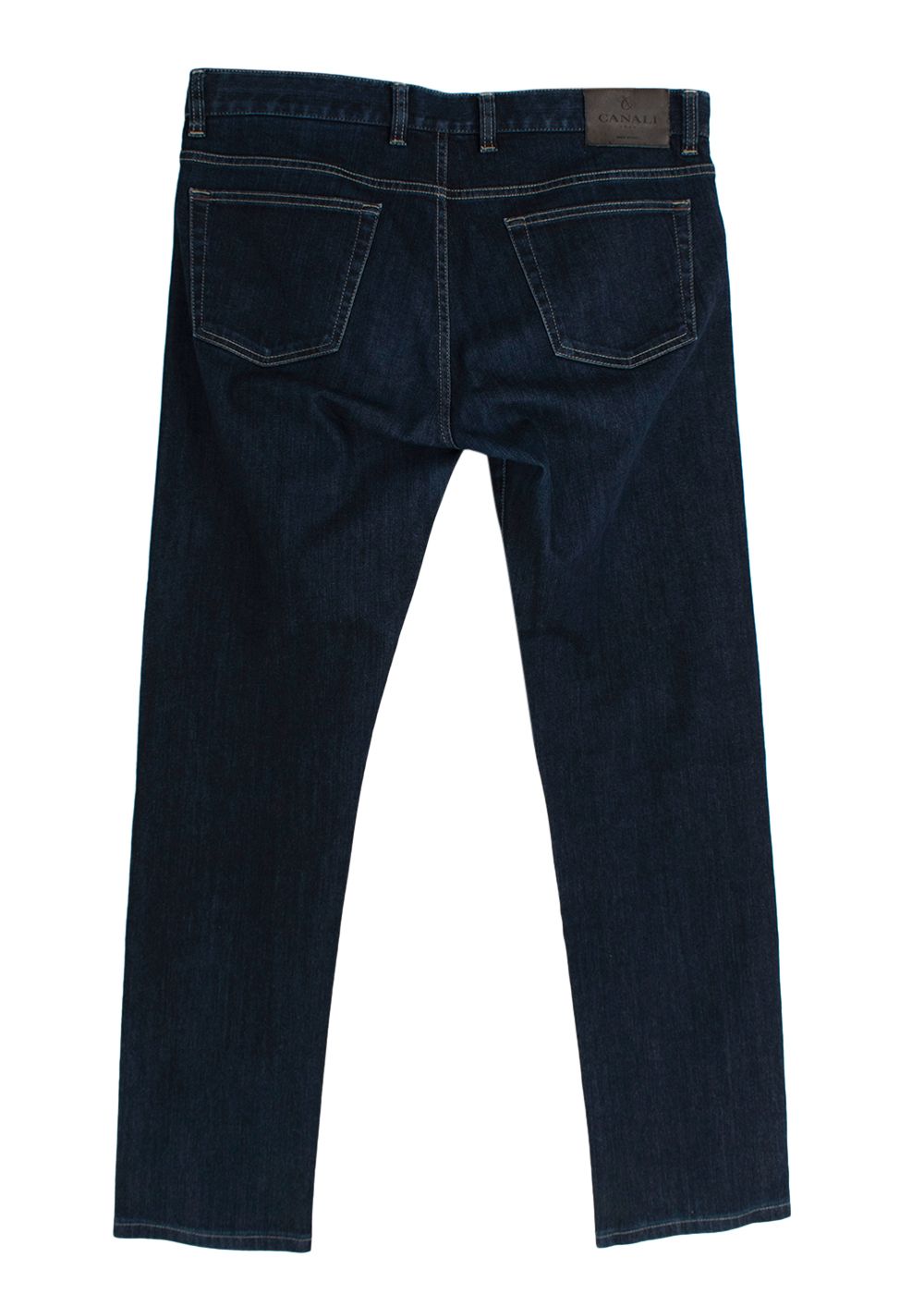 Canali indigo denim straight leg jeans Size XL