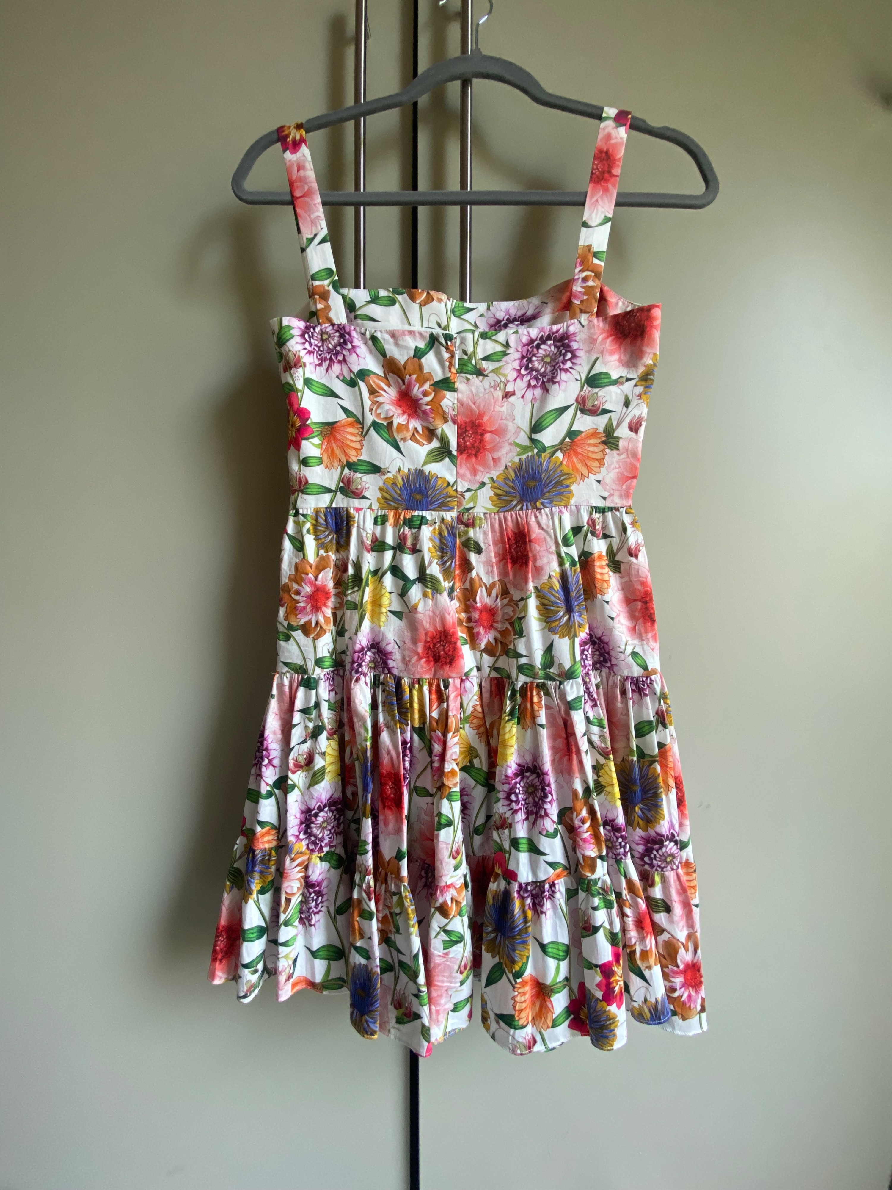 Borgo De Nor Multicolour Freddie Dress Size S Floral cotton