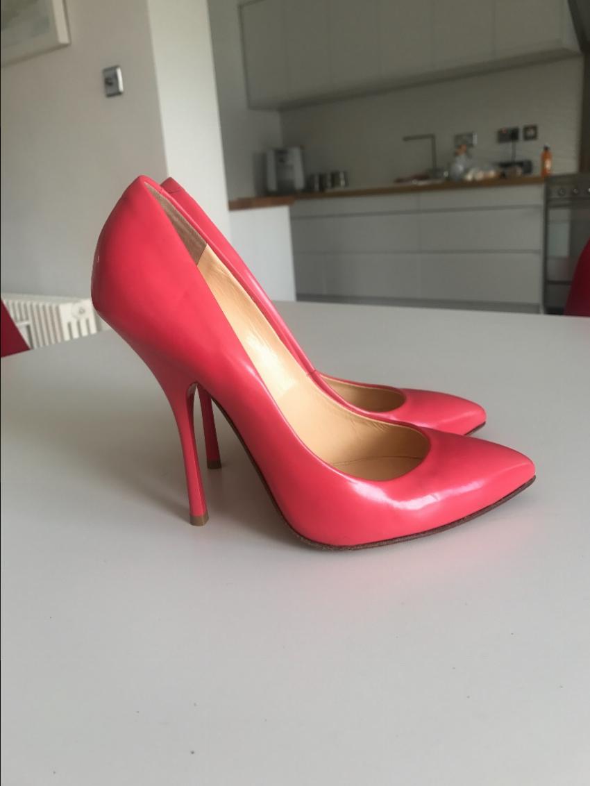 Preowned Giuseppe Zanotti Pink Pumps Size 36 leather